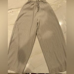 Zara Drawstring Waist Pants-Size Small